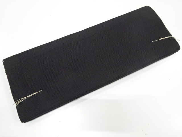 JAPANESE KIMONO / ANTIQUE BOLT FOR SUMMER KIMONO / SILK / FOR MOURNING